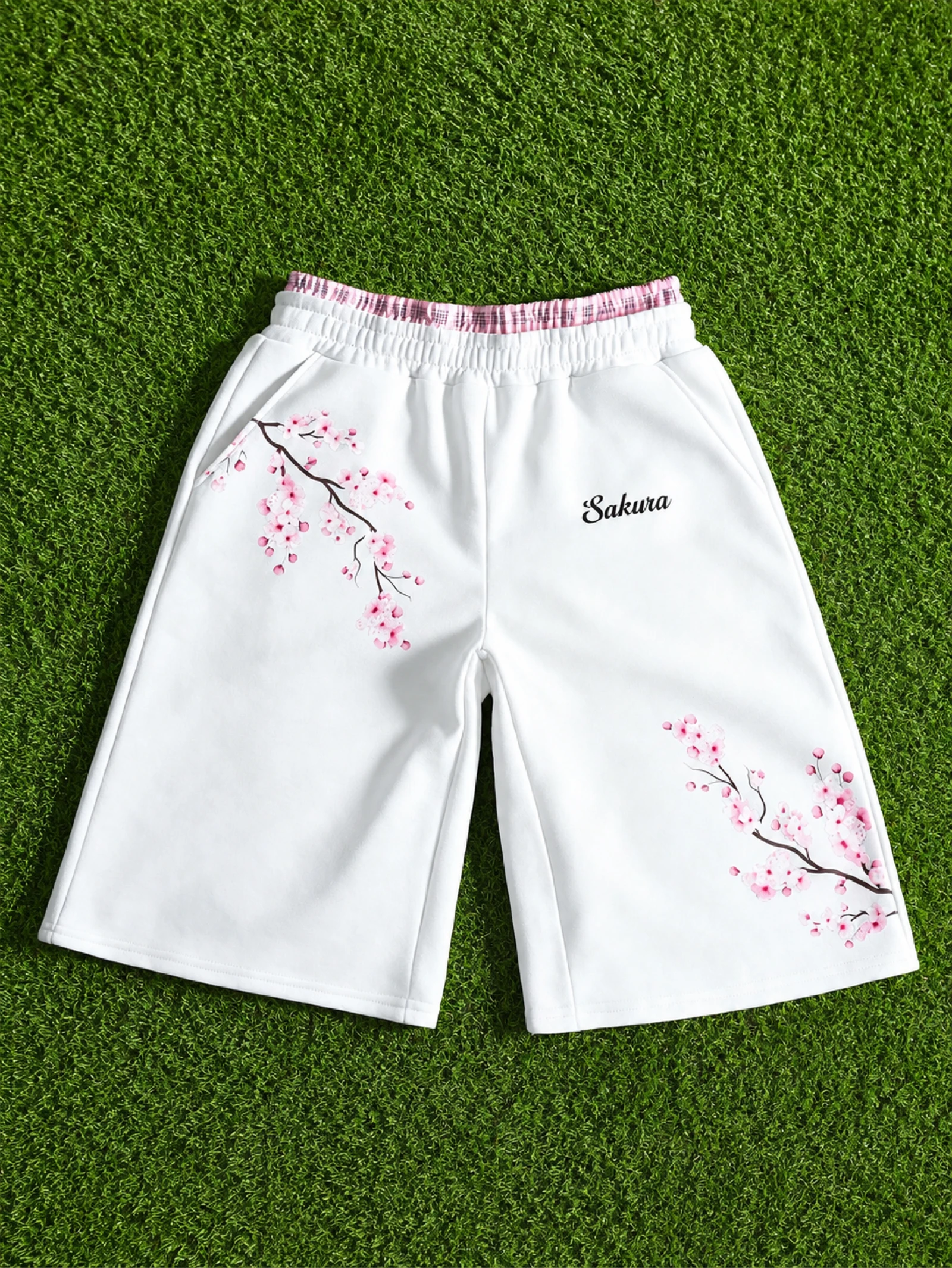 Short Sakura Blanc Y2K Neuf Jamais Porté Taille S
